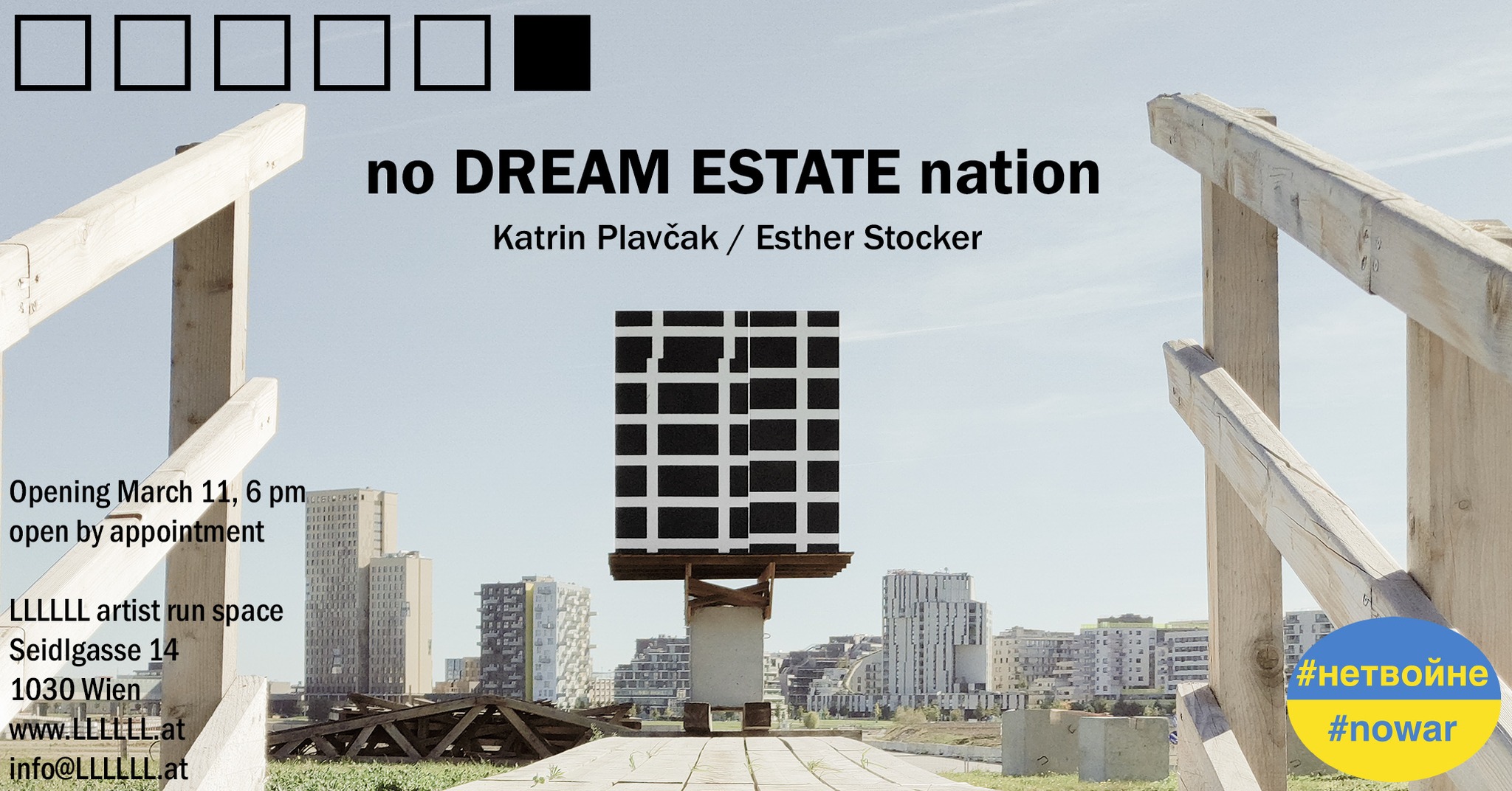 no DREAM ESTATE nation - Katrin Plavcak / Esther Stocker